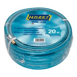 HAZET Druckluftschlauch mit Schnellkupplung und Anschlussnippel 9040-1020