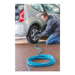 HAZET Druckluftschlauch mit Schnellkupplung und Anschlussnippel 9040-610