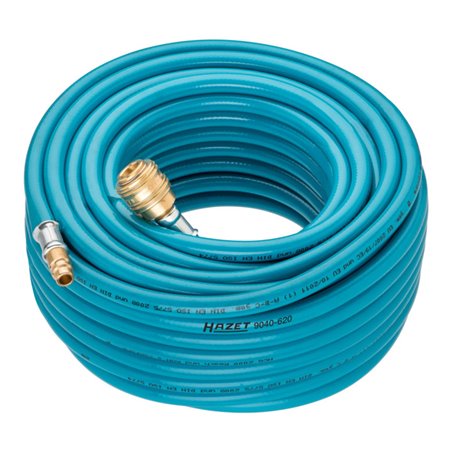 HAZET Druckluftschlauch mit Schnellkupplung und Anschlussnippel 9040-620