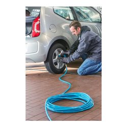 HAZET Druckluftschlauch mit Schnellkupplung und Anschlussnippel 9040-620