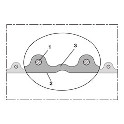 Norres Kehrmaschinenschlauch schwer AIRDUC® PUR 355 SWEEPER schwarz