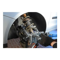 VIGOR Hydraulischer Federspanner inkl. 10 Federteller V4476N Anzahl Werkzeuge: 16