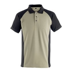 Mascot Bottrop Polo-shirt Größe 4XL, hellkhaki/schwarz