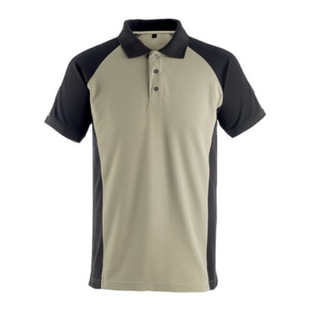 Mascot Bottrop Polo-shirt Größe 4XL, hellkhaki/schwarz
