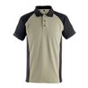 Mascot Bottrop Polo-shirt Größe 4XL, hellkhaki/schwarz