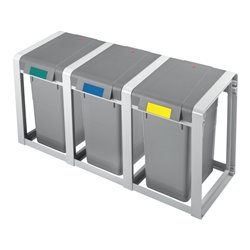 Hailo ProfiLine Öko L (Erweiterungseinheit), Flexibles Mülltrennsystem, 19 ltr