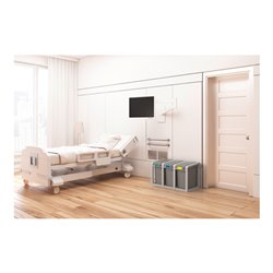 Hailo ProfiLine Öko L (Erweiterungseinheit), Flexibles Mülltrennsystem, 19 ltr