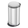 Hailo Harmony L, Design-Tret-Mülleimer, 20 ltr, Edelstahl