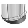Hailo Harmony L, Design-Tret-Mülleimer, 20 ltr, Edelstahl