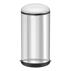 Hailo Harmony L, Design-Tret-Mülleimer, 20 ltr, Edelstahl