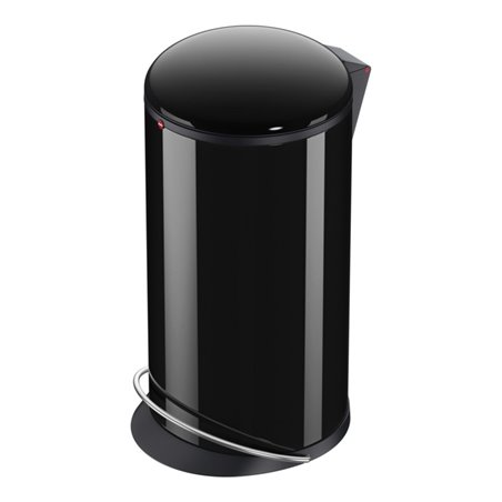 Hailo Harmony L, Design-Tret-Mülleimer, 20 ltr, Schwarz