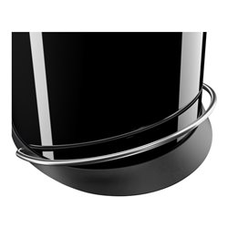 Hailo Harmony L, Design-Tret-Mülleimer, 20 ltr, Schwarz