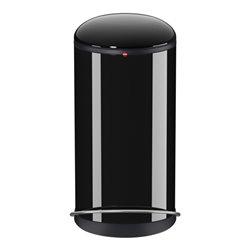 Hailo Harmony L, Design-Tret-Mülleimer, 20 ltr, Schwarz