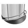 Hailo Harmony M, Design-Tret-Mülleimer, 12 ltr, Edelstahl