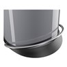 Hailo Harmony M, Design-Tret-Mülleimer, 12 ltr, Silber
