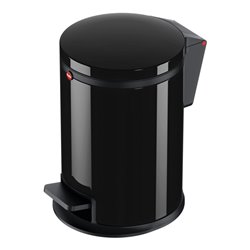 Hailo Pure S, Design-Tret-Kosmetikeimer, 3 ltr, Schwarz