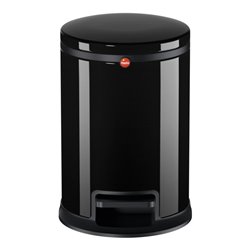 Hailo Pure S, Design-Tret-Kosmetikeimer, 3 ltr, Schwarz