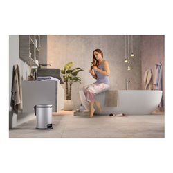 Hailo Pure S, Design-Tret-Kosmetikeimer, 3 ltr, Schwarz