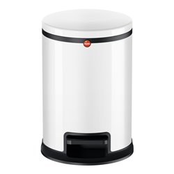 Hailo Pure S, Design-Tret-Kosmetikeimer, 3 ltr, Weiß