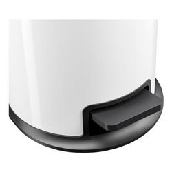 Hailo Pure S, Design-Tret-Kosmetikeimer, 3 ltr, Weiß