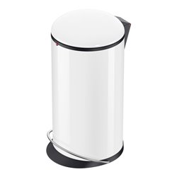 Hailo Harmony L, Design-Tret-Mülleimer, 20 ltr, Weiß