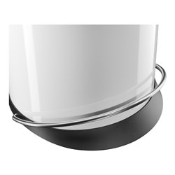 Hailo Harmony L, Design-Tret-Mülleimer, 20 ltr, Weiß