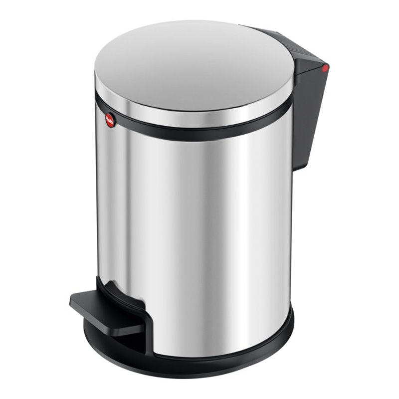 Hailo Pure S, Design-Tret-Kosmetikeimer, 3 ltr, Edelstahl