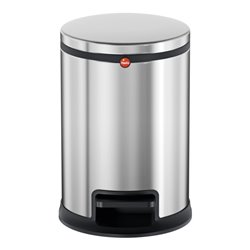 Hailo Pure S, Design-Tret-Kosmetikeimer, 3 ltr, Edelstahl