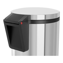 Hailo Pure S, Design-Tret-Kosmetikeimer, 3 ltr, Edelstahl