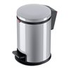 Hailo Pure S, Design-Tret-Kosmetikeimer, 3 ltr, Silber