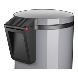 Hailo Pure S, Design-Tret-Kosmetikeimer, 3 ltr, Silber