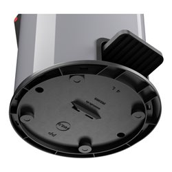 Hailo Pure S, Design-Tret-Kosmetikeimer, 3 ltr, Silber