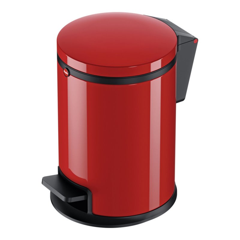 Hailo Pure S, Design-Tret-Kosmetikeimer, 3 ltr, Rot