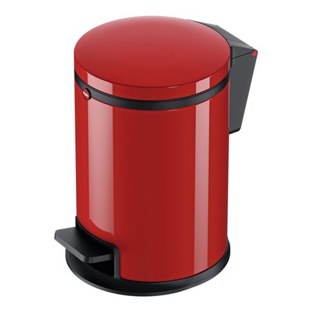 Hailo Pure S, Design-Tret-Kosmetikeimer, 3 ltr, Rot