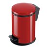 Hailo Pure S, Design-Tret-Kosmetikeimer, 3 ltr, Rot