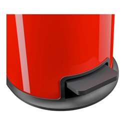 Hailo Pure S, Design-Tret-Kosmetikeimer, 3 ltr, Rot