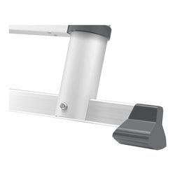 Hailo FlexLine T80, Alu-Sicherheits-Teleskopleiter, 11 Sprossen