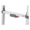 Hailo FlexLine T80, Alu-Sicherheits-Teleskopleiter, 13 Sprossen