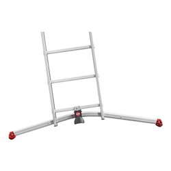 Hailo S100 ProfiLOT, Aluminium Kombileiter 3-teilig, 2x6 + 1x5 Sprossen