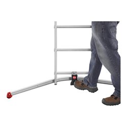 Hailo S100 ProfiLOT, Aluminium Kombileiter 3-teilig, 3x12 Sprossen