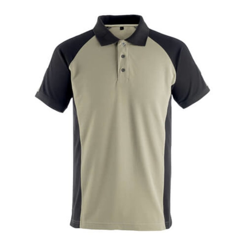 Mascot Bottrop Polo-shirt Größe 3XL, hellkhaki/schwarz