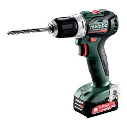 Metabo Akku-Bohrschrauber PowerMaxx BS 12 BL metaBOX 118 12V 2x2Ah Li-Power + SC 30