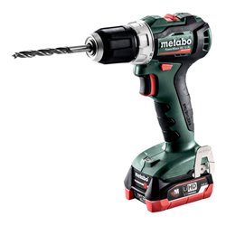 Metabo Akku-Bohrschrauber PowerMaxx BS 12 BL metaBOX 118 12V 2x4Ah LiHD + ASC 55