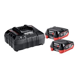 Metabo Basis-Set 12V 2 x LiHD 4.0 Ah