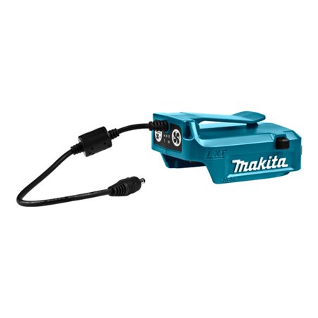 Makita Akku-Adapter für 14,4 V / 18 V LXT-Serie inkl. USB-Ladeanschluss Handy
