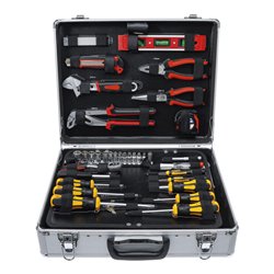 BGS Do it yourself Werkzeug-Satz im Alukoffer 129-tlg.