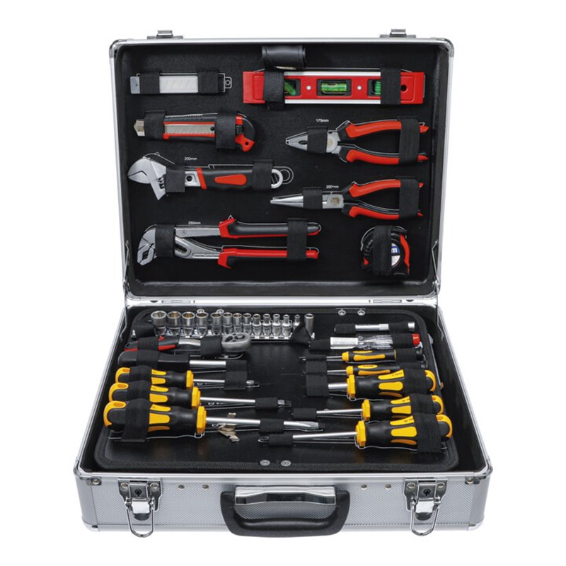 BGS Do it yourself Werkzeug-Satz im Alukoffer 129-tlg.