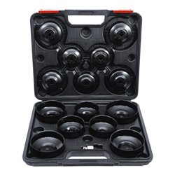 BGS Do it yourself Ölfilterschlüssel-Satz Antrieb Innenvierkant 10 mm 14-tlg.