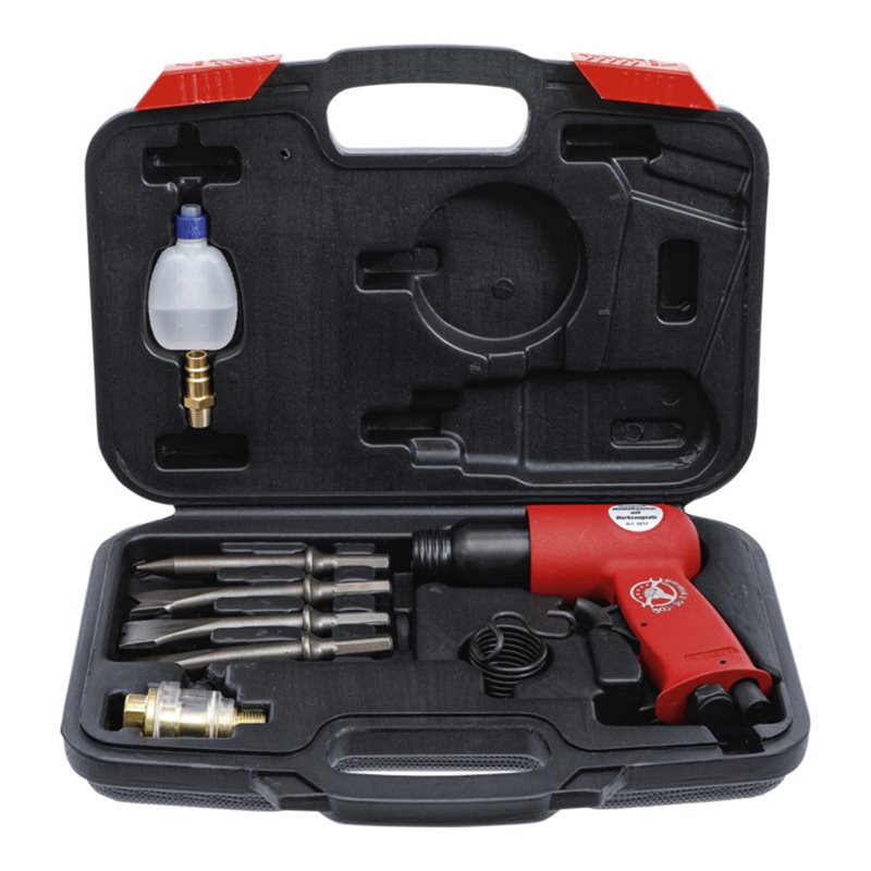 BGS Do it yourself Druckluft-Meißelhammer mit Werkzeugsatz 8-tlg.