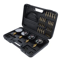 BGS Do it yourself Synchron-Vergaser-Testgerät mit 4 Synchronuhren 26-tlg.